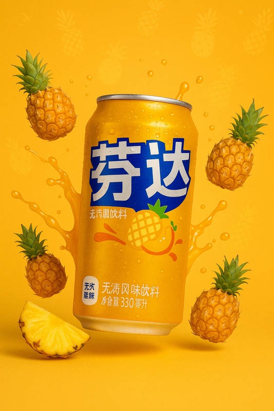 Fanta ananas Asie